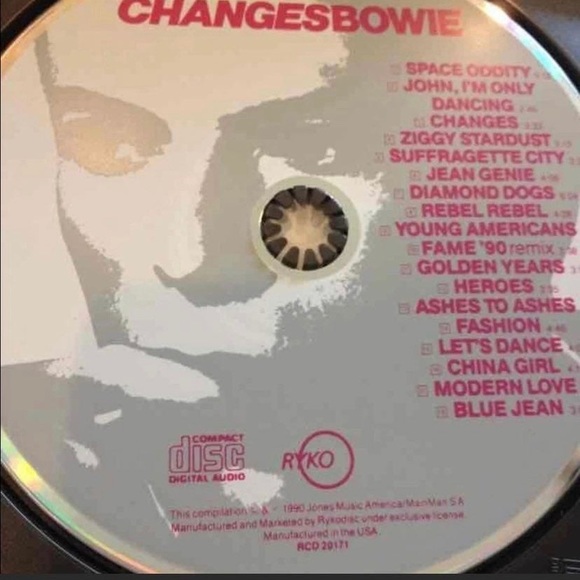David Bowie Changes cd - Picture 2 of 3